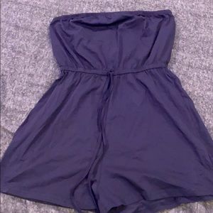 Romper with adjustable waistline